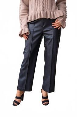 NEW GRACE + EMMA always edgy leather pants in black snake print